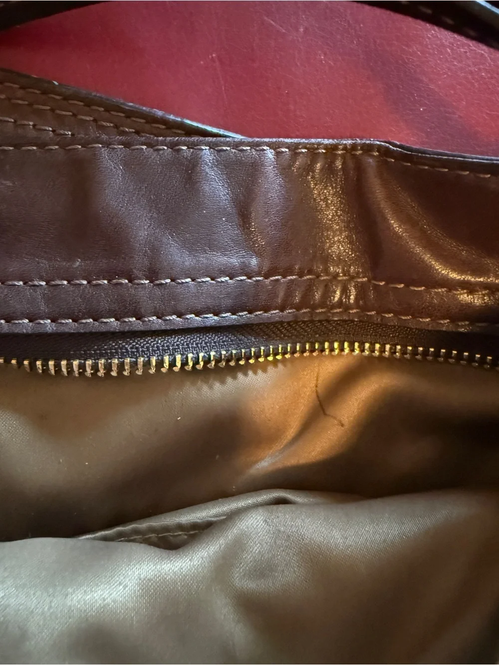 Vintage Y2K Coach Zoe Patchwork Leather HoBo Bag